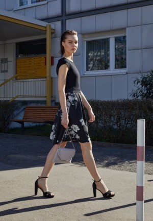 Dámské Sandály Anna Field High Podpatku Sandals Černé | CPNW-38796