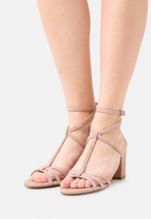 Dámské Sandály Anna Field Læder Sandals Béžový | VQXI-69830
