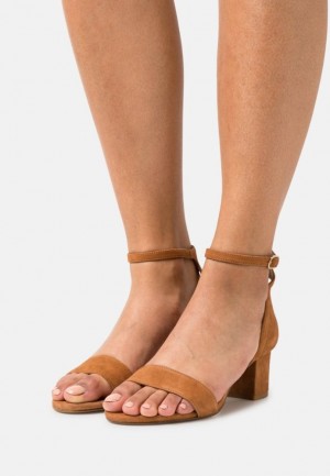 Dámské Sandály Anna Field Læder Sandals Hnědé | QILG-86139