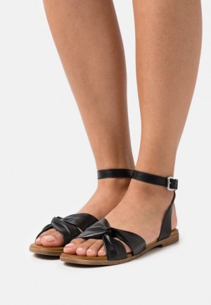 Dámské Sandály Anna Field Læder Sandals Černé | ADPW-32846