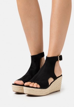 Dámské Sandály Anna Field Platformy Sandals Černé | JLCY-90274