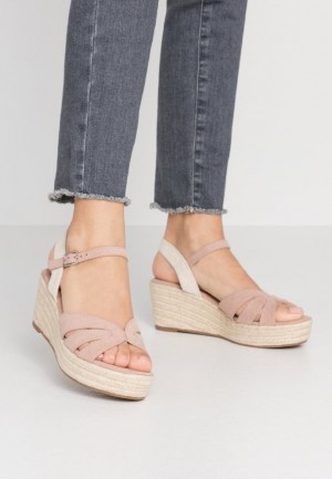 Dámské Sandály Anna Field Platformy Sandals Světle Růžové | CNTZ-23615