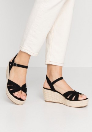 Dámské Sandály Anna Field Platformy Sandals Černé | PMOX-07143