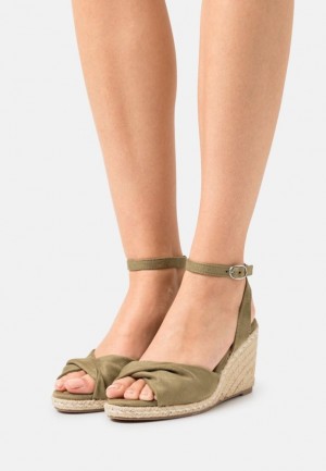 Dámské Sandály Anna Field Pohodlí Espadrilles Hnědožlutý | OIUG-32176