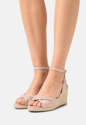 Dámské Sandály Anna Field Pohodlí Espadrilles Světle Růžové | XJAT-57069