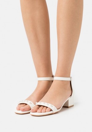 Dámské Sandály Anna Field Sandals Bílé | JZPV-64793