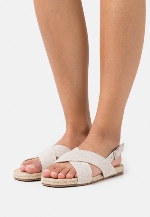 Dámské Sandály Anna Field Sandals Béžový | ZDGP-76485