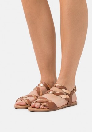 Dámské Sandály Anna Field Sandals Hnědé | DZGY-14028
