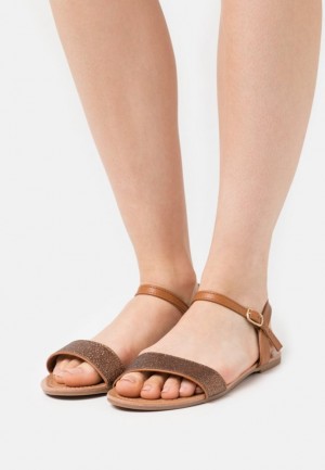 Dámské Sandály Anna Field Sandals Hnědé | ITSR-07583