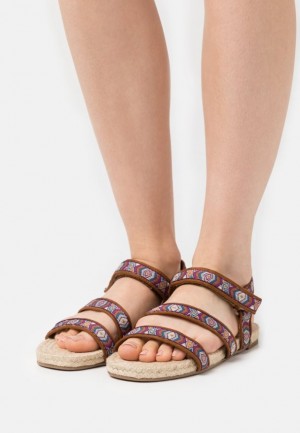 Dámské Sandály Anna Field Sandals Hnědé | KZFV-12485