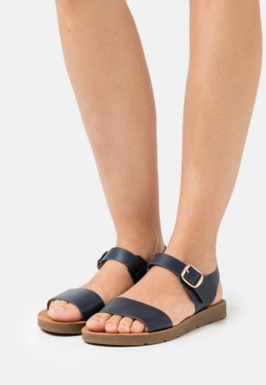 Dámské Sandály Anna Field Sandals Tmavě Blankyt | HMVJ-19840