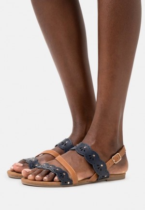 Dámské Sandály Anna Field Sandals Tmavě Blankyt | WLIF-16059