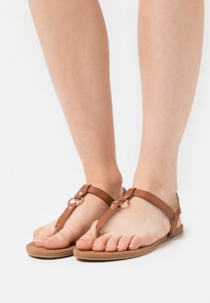Dámské Sandály Anna Field T Bar Sandals Hnědé | UWYO-87932