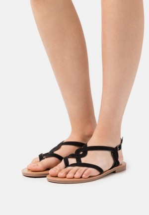 Dámské Sandály Anna Field T Bar Sandals Černé | LGMD-45327