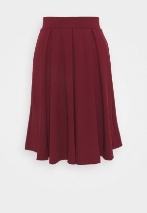 Dámské Sukně Anna Field A Line Skirt Tmavě Červené | OUEA-46975
