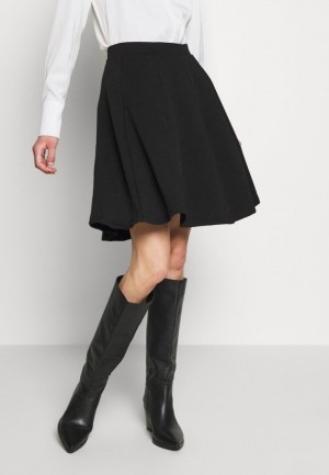 Dámské Sukně Anna Field Basic Mini A Line Skirt Mini Skirt Černé | DNGS-64835