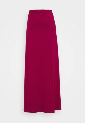 Dámské Sukně Anna Field Maxi Skirt Vínové | PCZO-43680