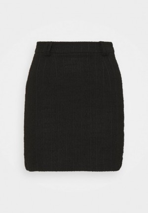 Dámské Sukně Anna Field Mini Skirt With Belt Loop Pencil Skirt Černé | VODT-06827
