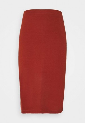 Dámské Sukně Anna Field Pencil Skirt Hnědé | KYXG-03425