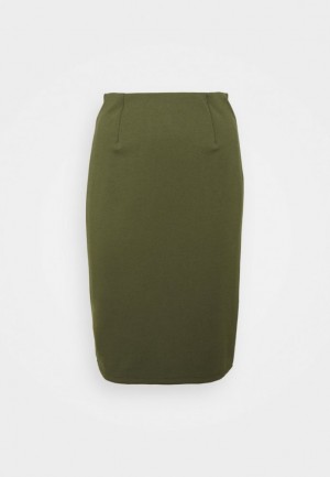 Dámské Sukně Anna Field Pencil Skirt Hnědožlutý | GYPT-17293