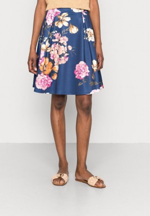Dámské Sukně Anna Field Plisovaný Skirt Tmavě Blankyt | ILOR-76310