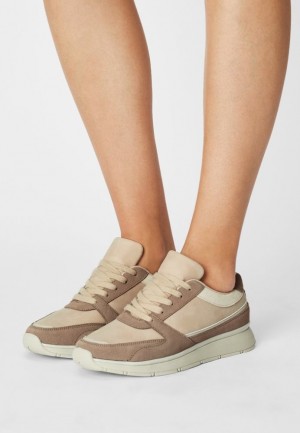 Dámské Tenisky Anna Field Læder Trainers Růžové | QTYU-61842