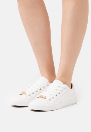 Dámské Tenisky Anna Field Trainers Bílé | HSMG-08173
