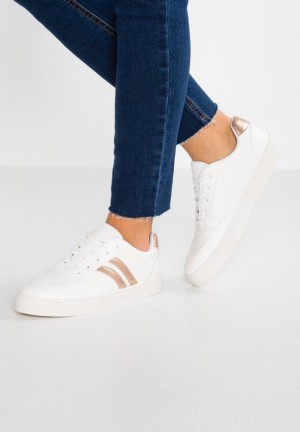 Dámské Tenisky Anna Field Trainers Bílé | JSED-98417
