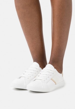 Dámské Tenisky Anna Field Trainers Bílé | MUQR-30471