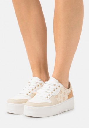 Dámské Tenisky Anna Field Trainers Béžový | GETP-57189