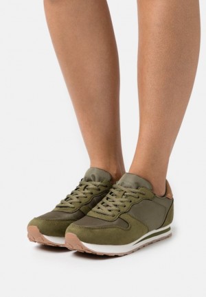 Dámské Tenisky Anna Field Trainers Hnědožlutý | ZMED-37412