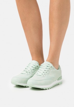 Dámské Tenisky Anna Field Trainers Mátově Zelená | WAJL-93257