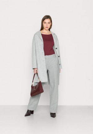 Dámské Tričko Anna Field 2 Pack Long Sleeved Top Tmavě Červené | CKWH-01489
