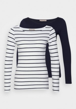 Dámské Tričko Anna Field 2 Pack Long Sleeved Top Bílé | AETQ-18352