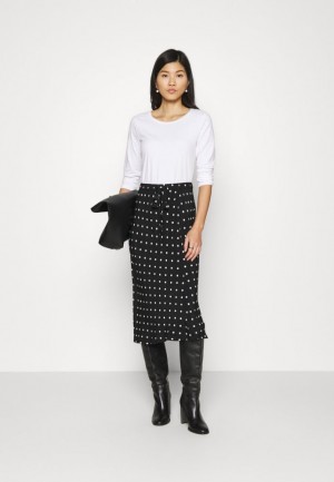 Dámské Tričko Anna Field 3 Pack Long Sleeved Top Černé | MKXS-90135