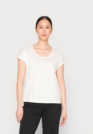 Dámské Tričko Anna Field Basic T Shirt Hnědé | PWCY-05769