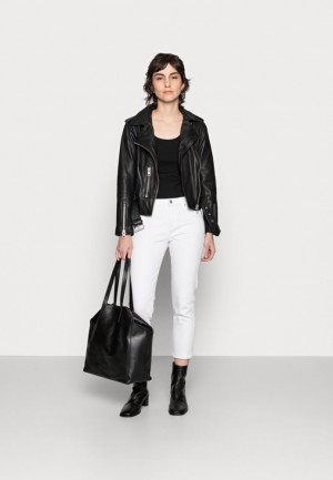 Dámské Tričko Anna Field Basic Tank 3er Pack Top Černé | FIAJ-58173