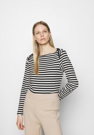 Dámské Tričko Anna Field Long Sleeved Top Černé | ADVJ-61725
