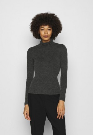 Dámské Tričko Anna Field Long Sleeved Top Šedé | QDEF-36154