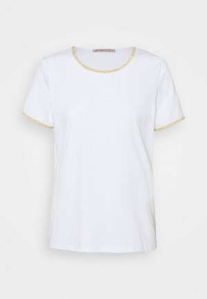 Dámské Tričko Anna Field Print T Shirt Bílé | LNAV-39102