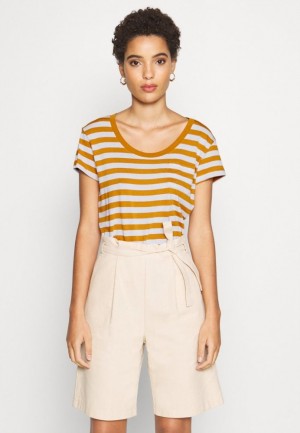 Dámské Tričko Anna Field Print T Shirt Bílé | YMNJ-74206