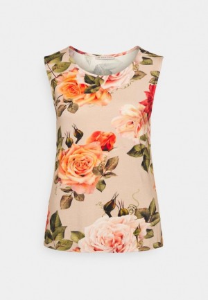 Dámské Tričko Anna Field Top Bílé | MFDB-47365