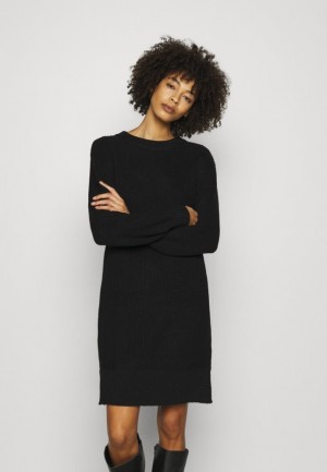Dámské Šaty Anna Field Balloon Sleeve Jumper Šaty Černé | CJQU-59278