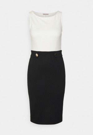 Dámské Šaty Anna Field Jersey Šaty Bílé | SYFO-61489