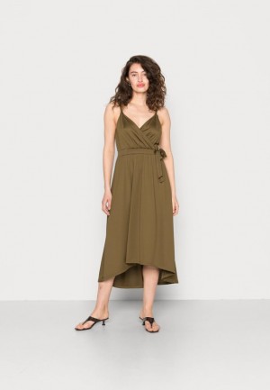 Dámské Šaty Anna Field Jersey Šaty Hnědožlutý | GKHF-74813