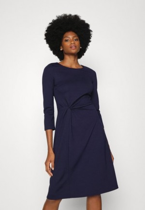 Dámské Šaty Anna Field Jersey Šaty Tmavě Blankyt | MHBG-09642