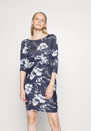 Dámské Šaty Anna Field Jersey Šaty Tmavě Blankyt | FXQT-71286