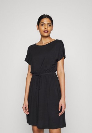 Dámské Šaty Anna Field Jersey Šaty Černé | INSC-45136