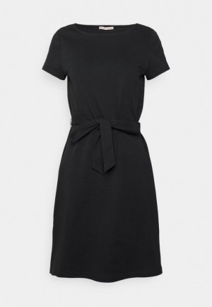 Dámské Šaty Anna Field Jersey Šaty Černé | JDFE-38917