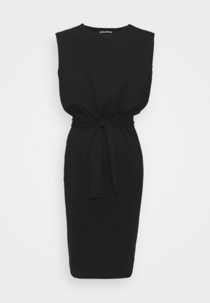 Dámské Šaty Anna Field Jersey Šaty Černé | KEGY-57204